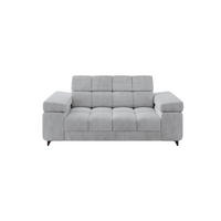 SOFA 2-Sitzer LORD-S1 194x97x90 cm Grau Cord - Grau, Holzwerkstoff/Textil (194/90/97cm) - ALTDECOR