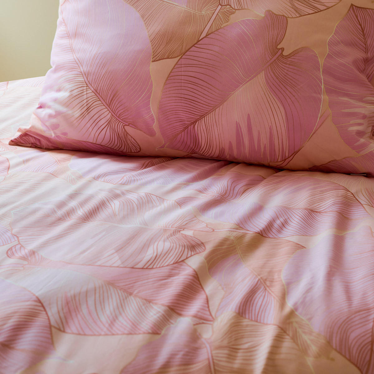BETTWÄSCHE Gallo rosa 160/200 cm - Rosa, Textil (160/200cm) - Homla