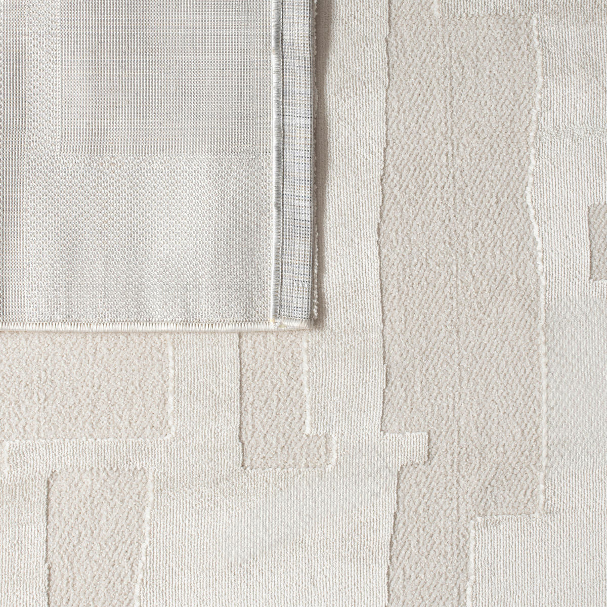 KURZFLORTEPPICH 160/230 cm Samos 942 - Creme, Textil (160/230cm) - Paco Home