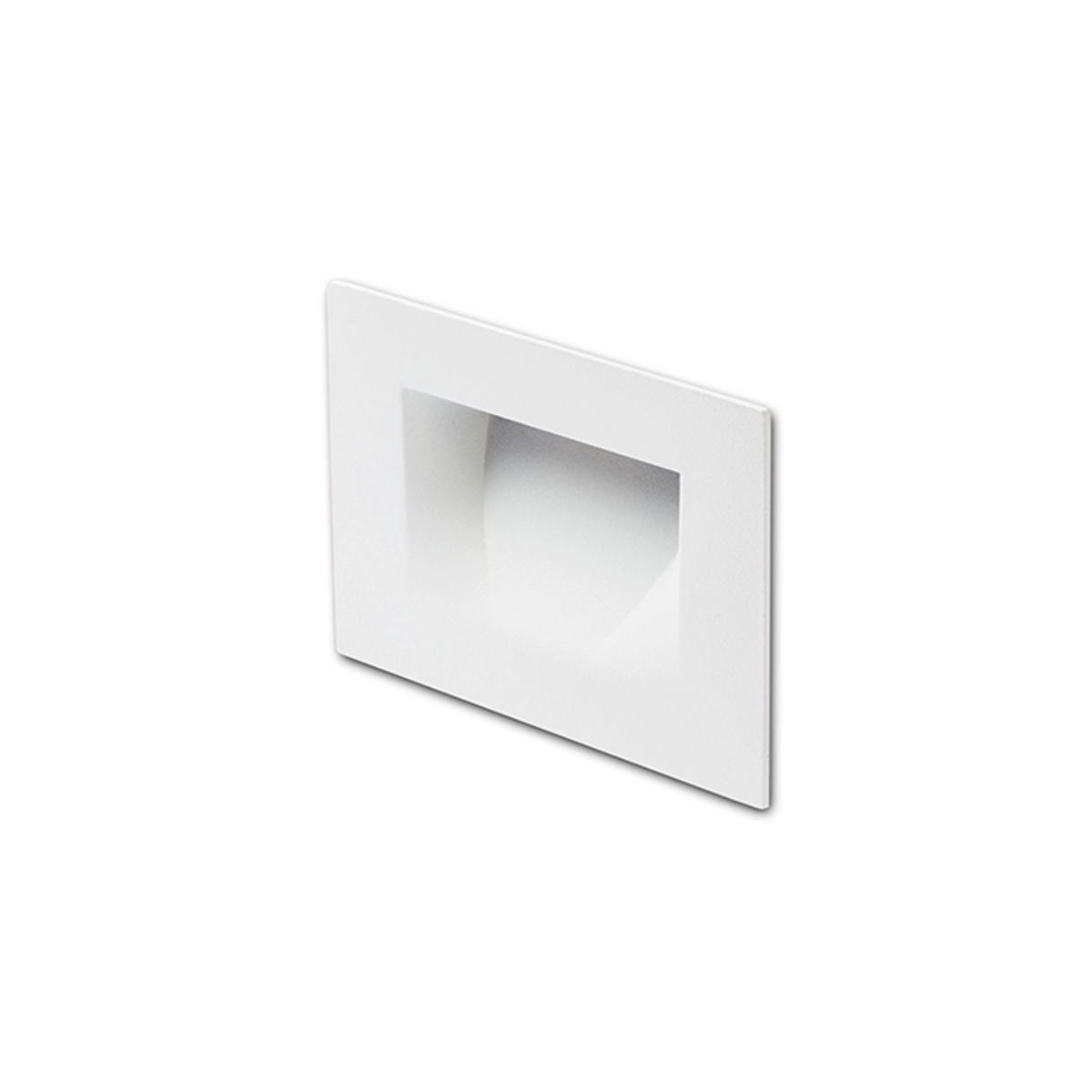 AUSSENLEUCHTE PER Weiß 3 W IP54 - Weiß, Metall (108/108/7cm) - Rendl