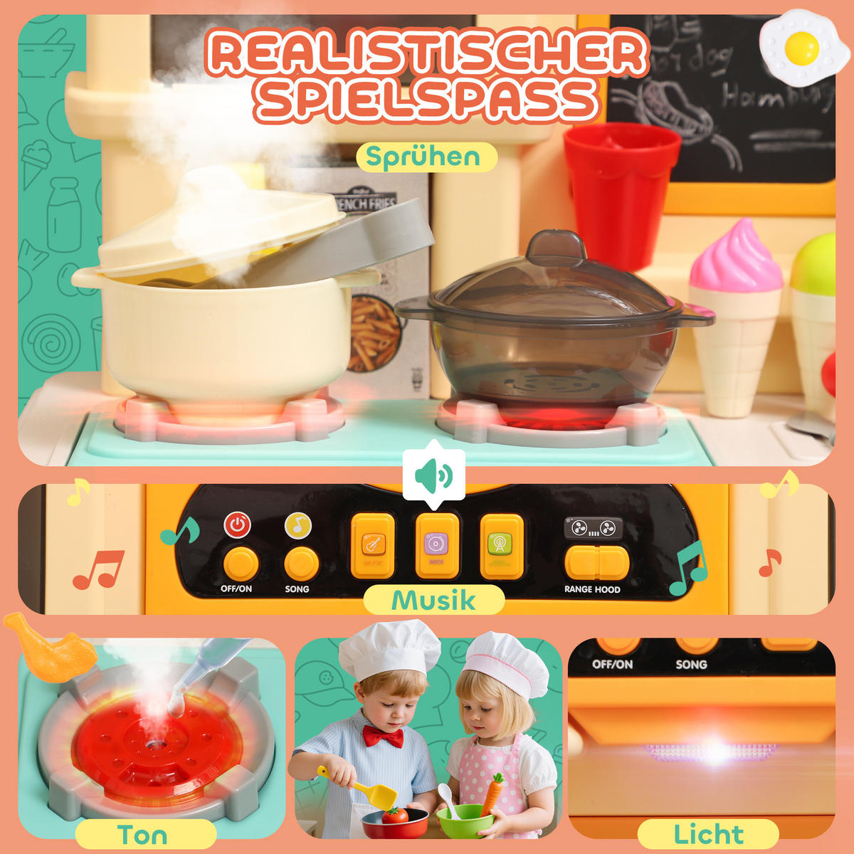 Multicolor, Kunststoff (24/66cm) - AIYAPLAY