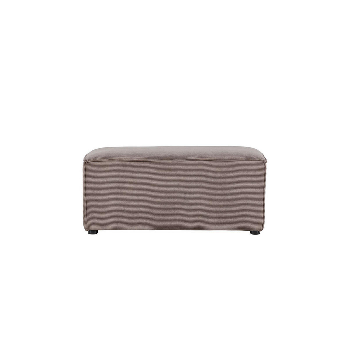 POUF, Gillholmen, Braun, Kunstfell, 92 x 60 x 41 cm - Braun, Textil/Fell (92/41/60cm) - ebuy24