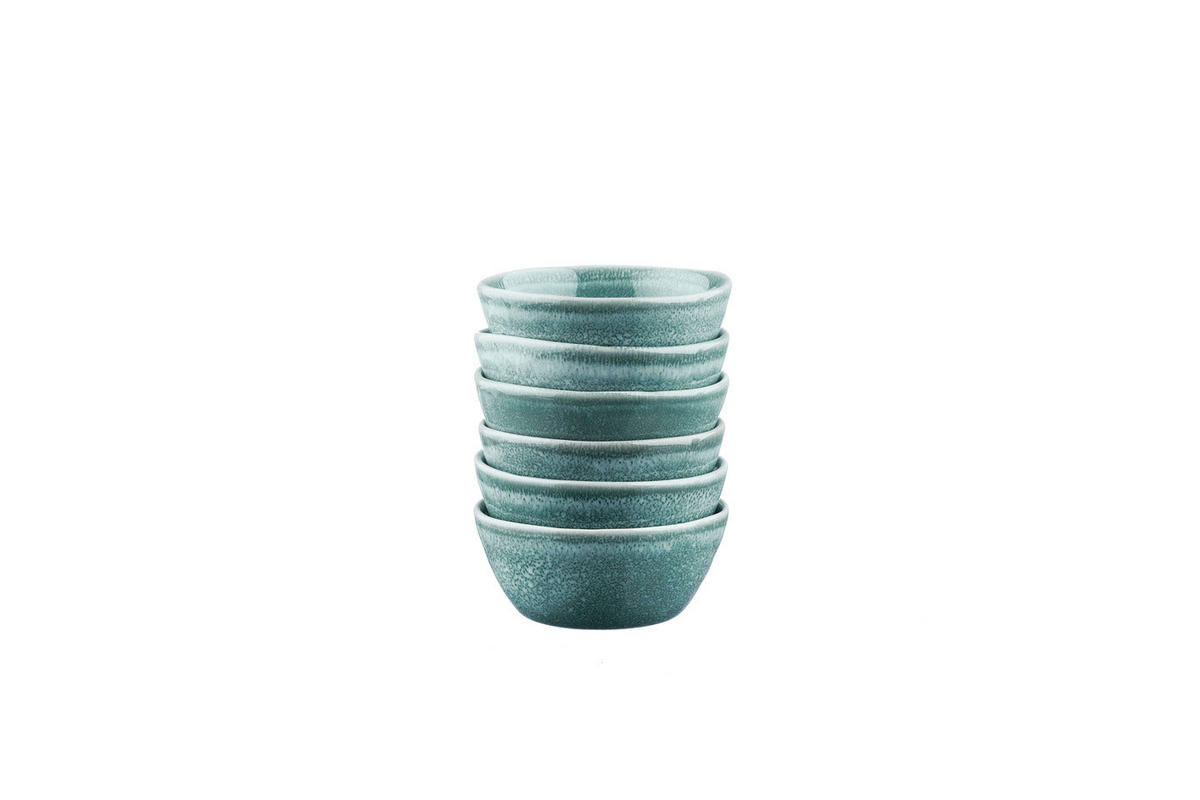 SCHALEN Magma Ø9cm - 6er-Set - Cobalt - Blau, Keramik (9cm) - Björn
