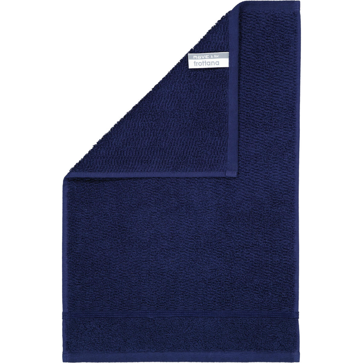 HANDTÜCHER PEARL DEEP SEA - 596 - Dunkelblau, Textil (30/50cm) - Frottana