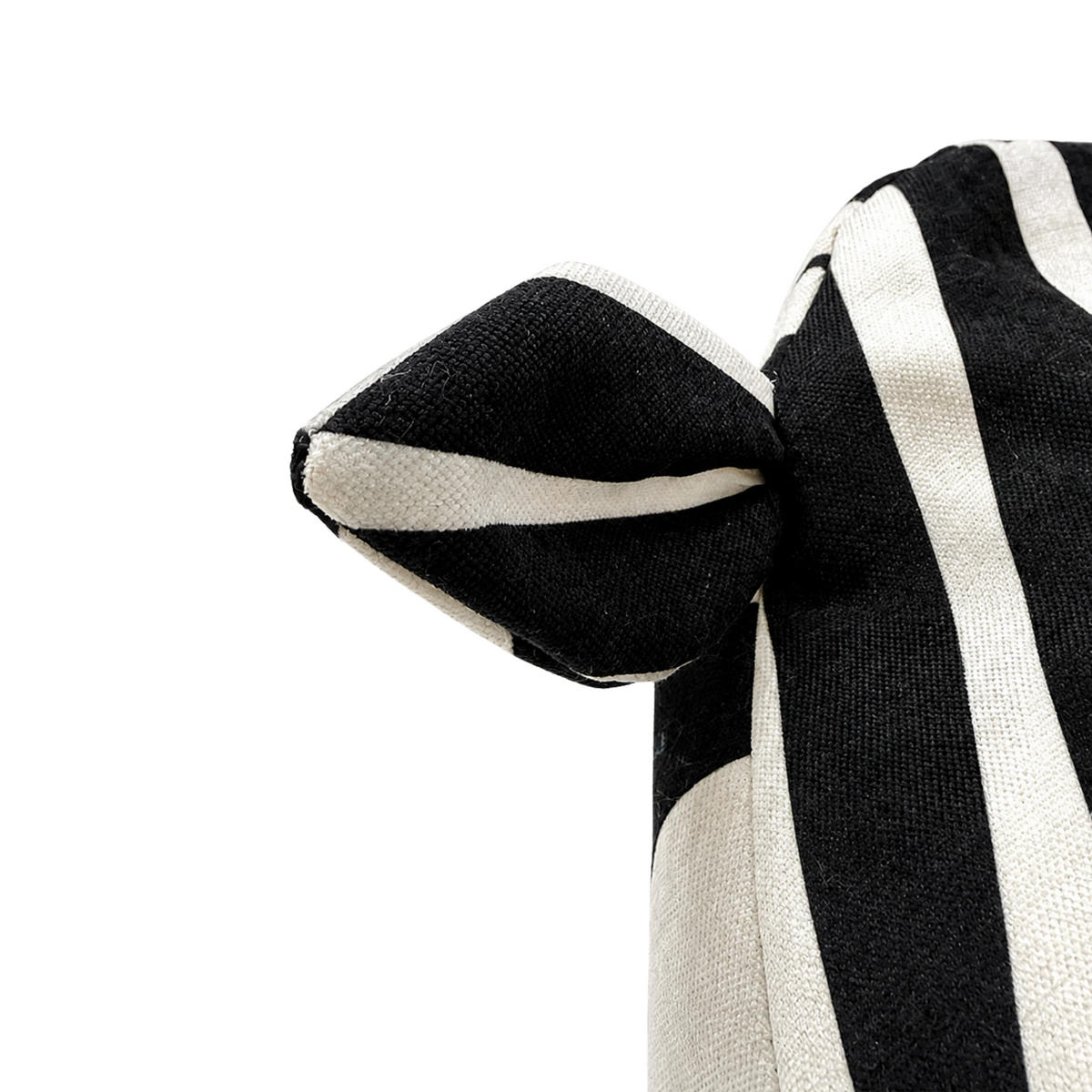 KINDER-SITZSACK Zebra – weicher Beanbag-Sessel fürs Kinderzimmer - Weiß, Textil (58/50/67cm) - Bees & Blooms