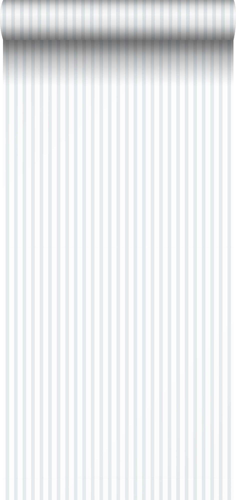 TAPETE Streifen 53 cm x 10 m - Grau, Papier (53/0.1cm) - Sanders & Sanders
