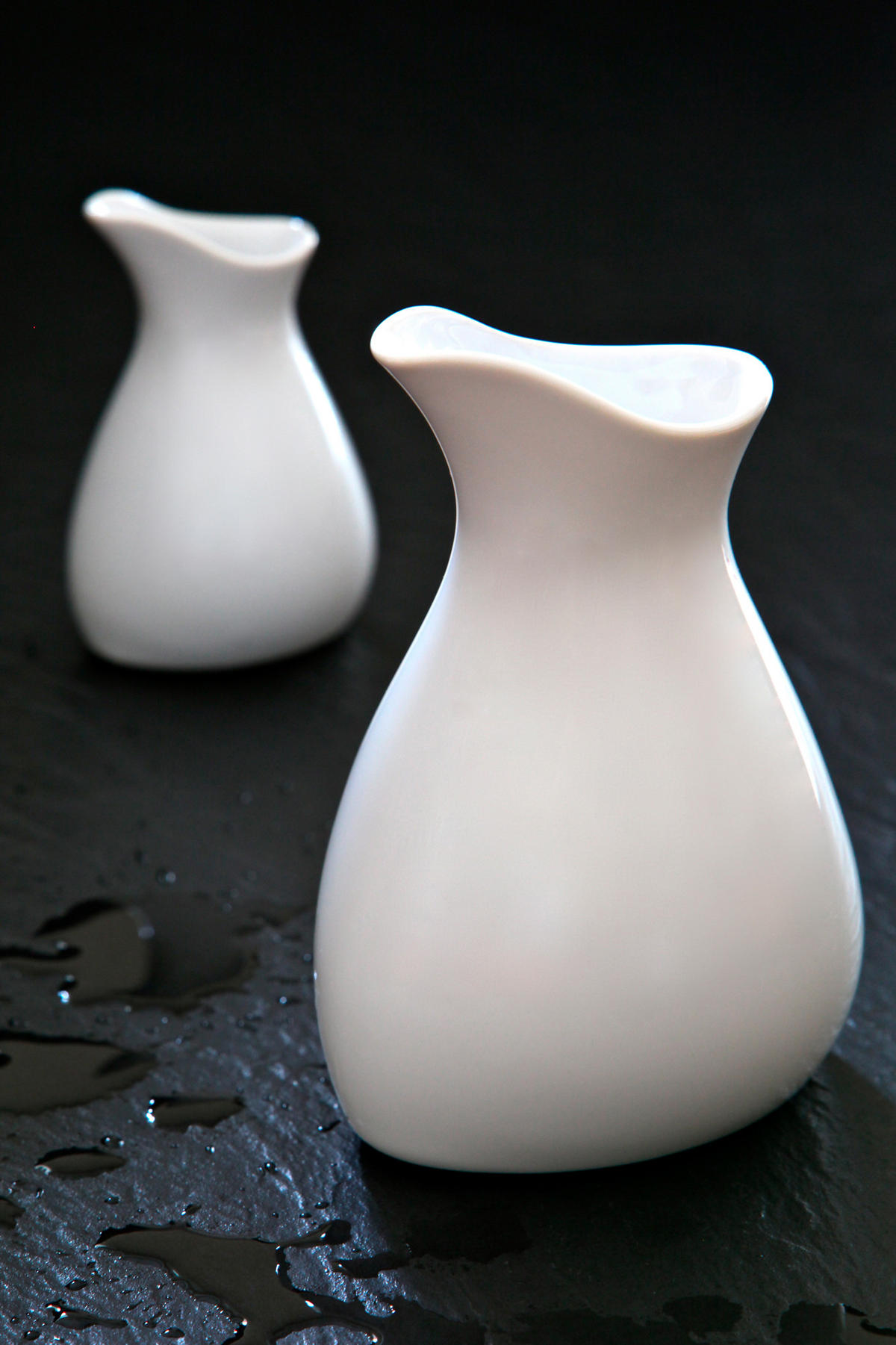 KARAFFE / SAUCIERE Weiss 50 cl - Weiß, Keramik (0.5L) - Revol Porcelaine France
