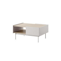 COUCHTISCH BEIGE - Beige, Holzwerkstoff (65/97/45cm) - FURNLUX