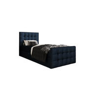 BOXBETT Coria V Dunkelgrau 90x200 cm - Dunkelgrau, Textil (90/200cm) - B&B Home