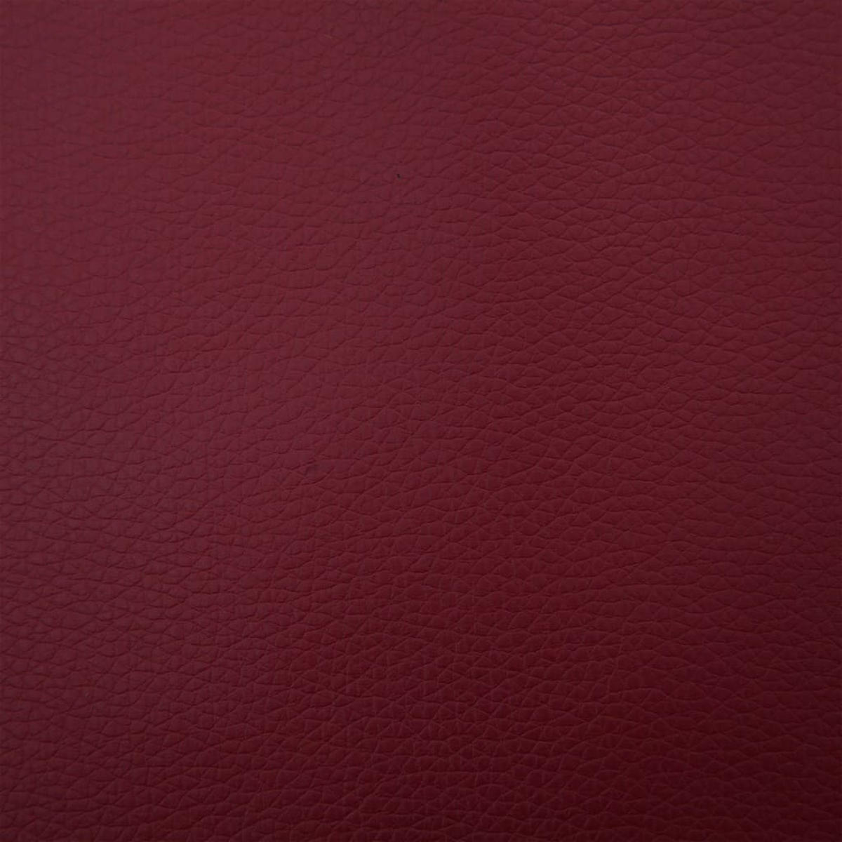 SITZBANK Phil 139,5 cm Weinrot Kunstleder - Rot, Leder (139.5/86/50cm) - DELUKE