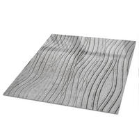 TISCHPLATTE 50x50 cm – Hintergrundwellen - Braun, Glas (50/50/0.4cm) - Wallfluent