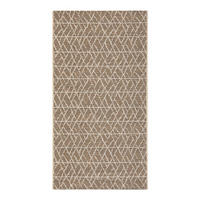 OUTDOOR-TEPPICH Adam 2 leinen 60 x 110 cm - Braun, Textil (60/110cm) - Vivaraise