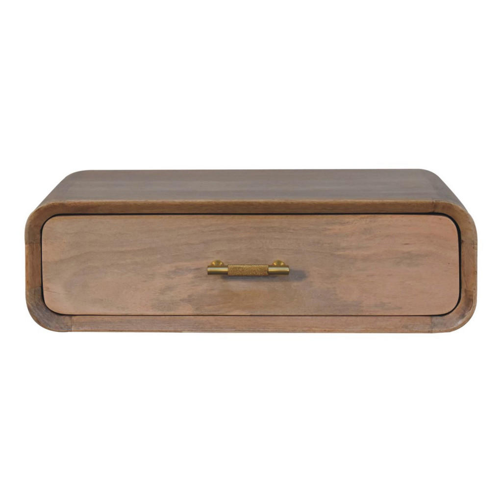 Artisan Furniture KONSOLOVÝ STŮL Povrchová úprava Golden Teak, 2 zásuvky, světle hnědá