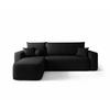 ECKSOFA mit Schlaffunktion SENNO Curio 99 Links - Schwarz, Textil (250/150cm) - Bedante