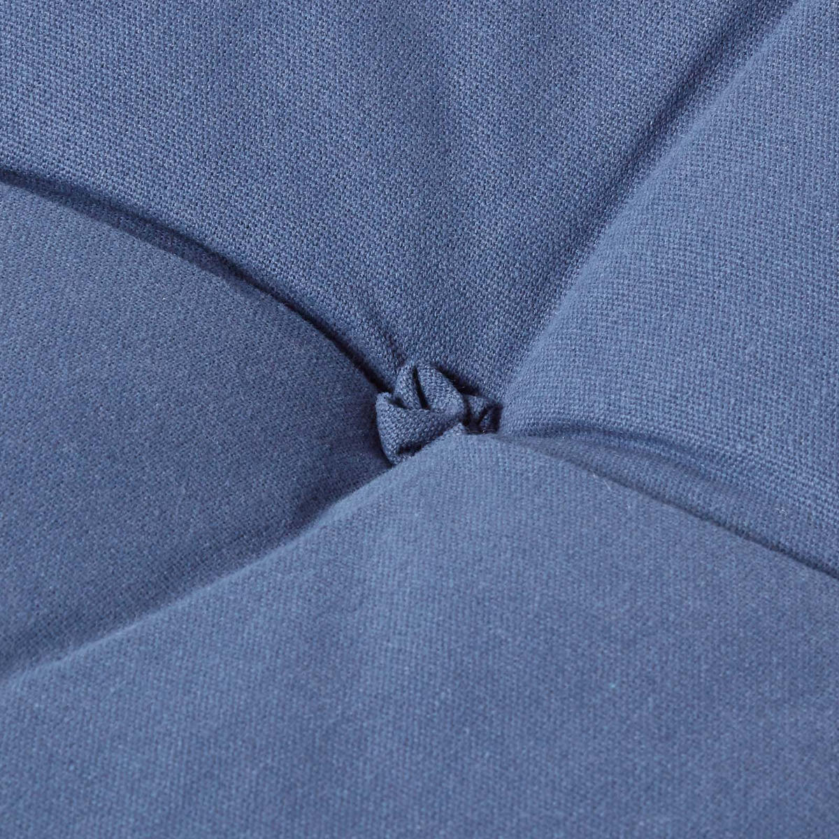 RÜCKENKISSEN dunkelblau 68/58 cm – Stützkissen für Sessel, Baumwolle - Dunkelblau, Textil (68/15cm) - Homescapes