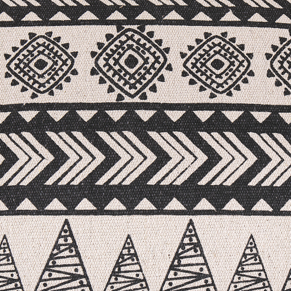 DEKOKISSEN 2er-Set Beige 45/45 cm Hentepe - Beige, Naturmaterialien/Textil (45/45cm) - Beliani