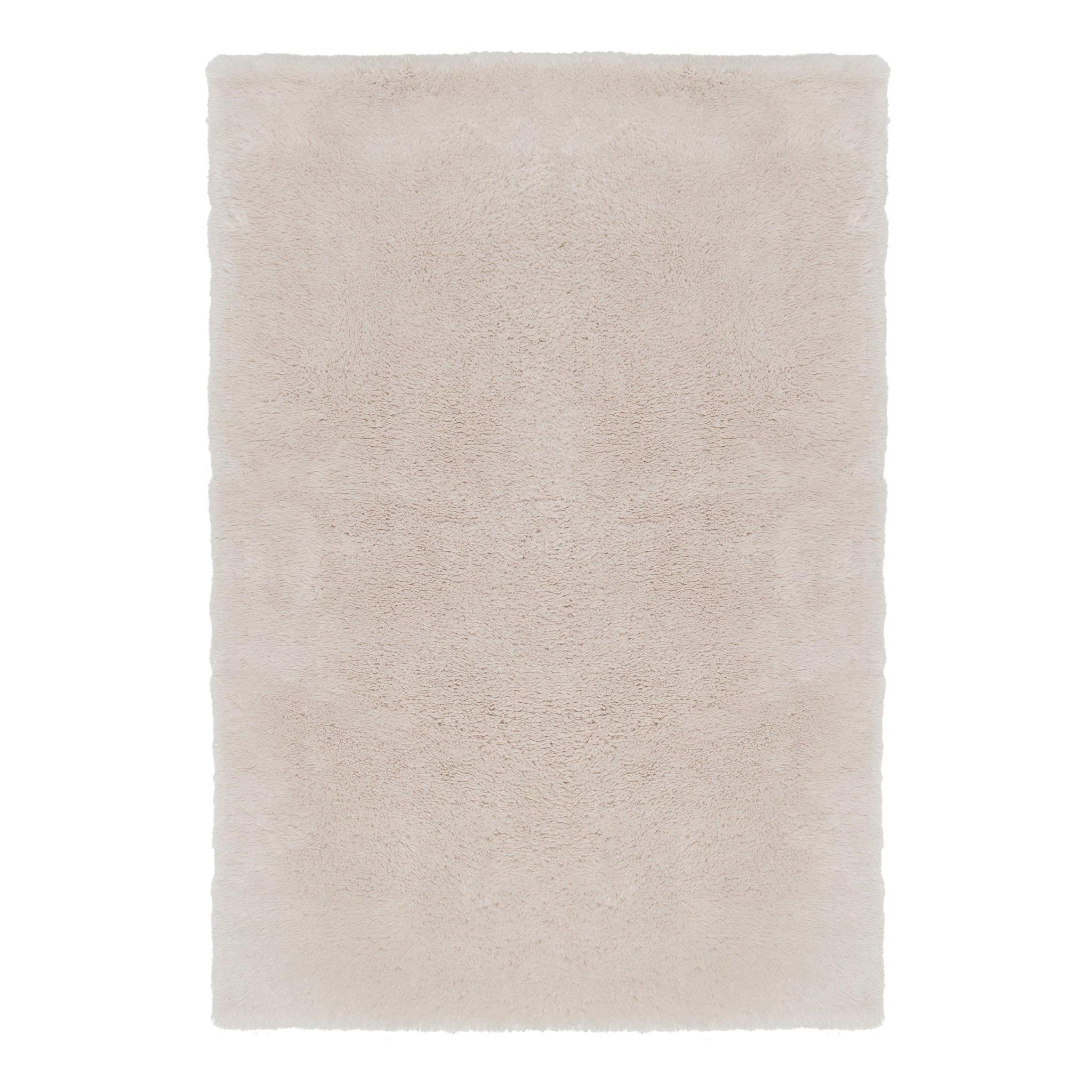 TEPPICH Shaggy ultraweich Wolloptik beige - Beige, Textil (200/290cm) - AFK Living