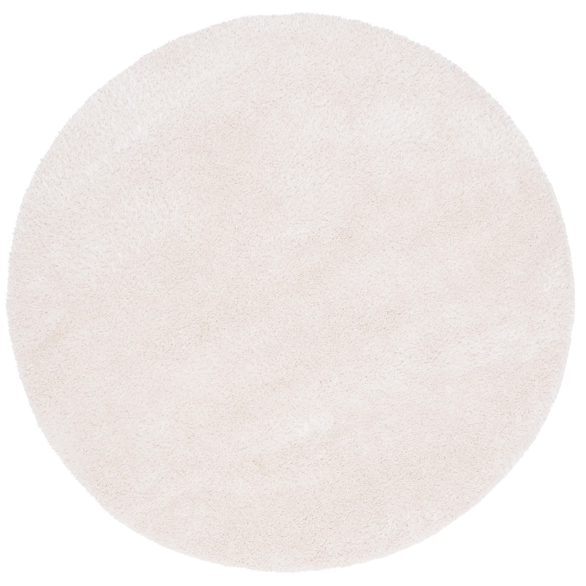 Snapstyle Hochflor Weiß 100x100 cm