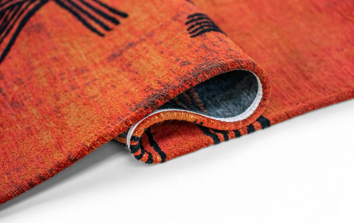 TEPPICH modern Wohn-/Schlafzimmer Naturfaser DORO Blau 40x120 cm - Blau, Naturmaterialien (40/120cm) - Novatrend