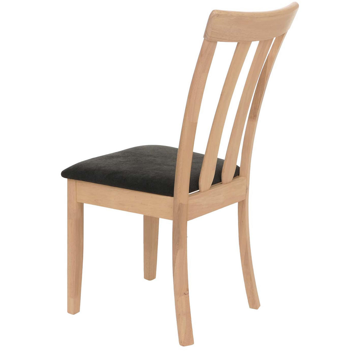 ESSZIMMERSTUHL Schwarz, Braun 2er-Set - Schwarz/Braun, Holz (42/96/58cm) - MCW