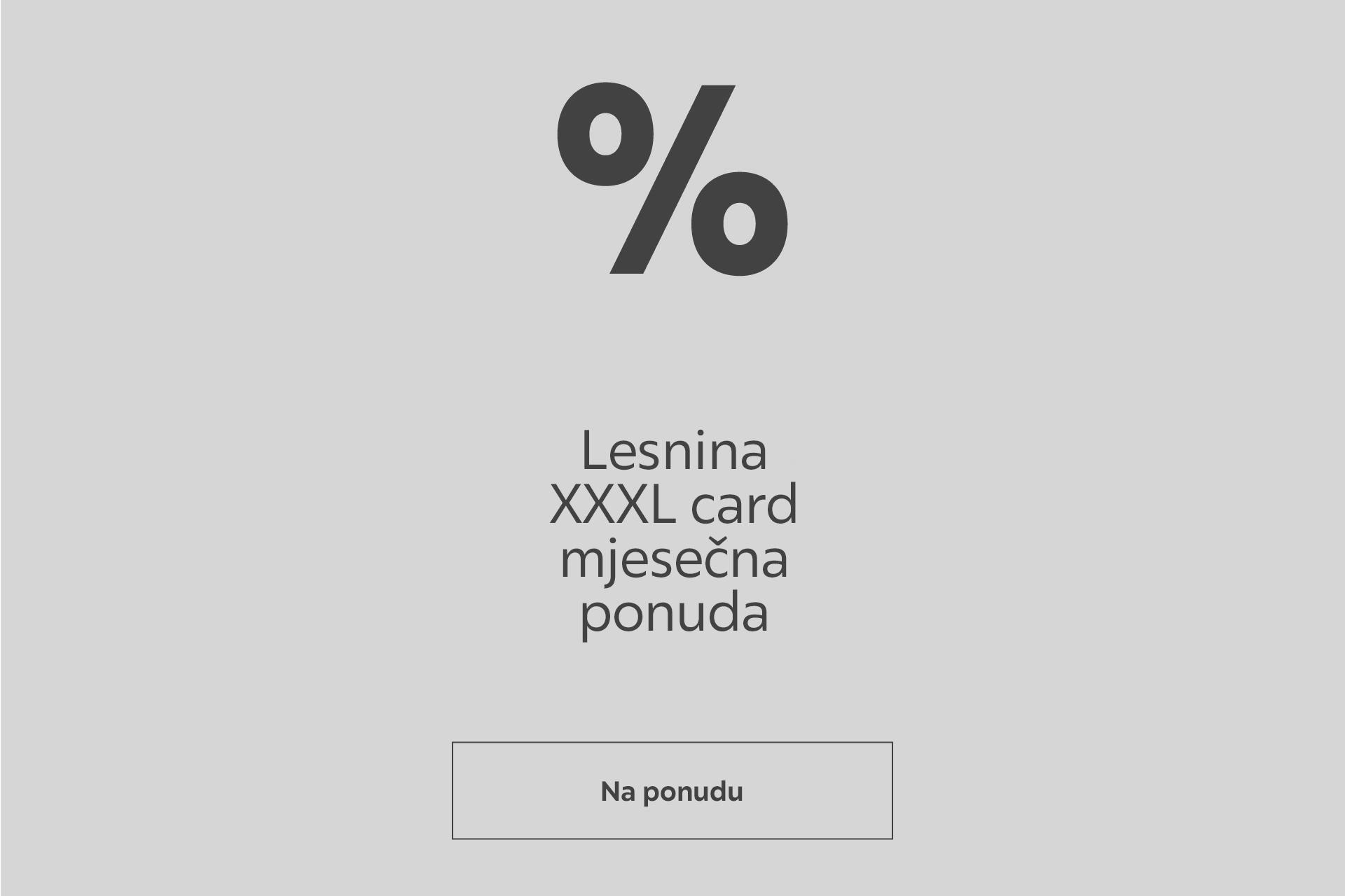 Lesnina card mjesečna ponuda