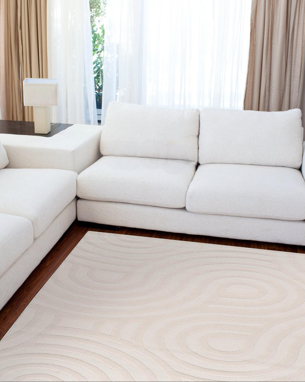 TEPPICH ultrafein trendig beige - Beige, Textil (200/290cm) - AFK Living