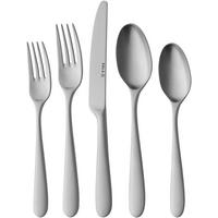 BESTECKSET Nordica MAT - 18/10 Edelstahl - 50-teilig / 6 Personen - Silberfarben, Metall - Sola