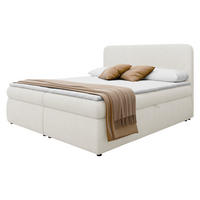 BOXBETT Bonny - H3 - Creme/Schwarz, Holz/Holzwerkstoff (160/200cm) - MIRJAN24