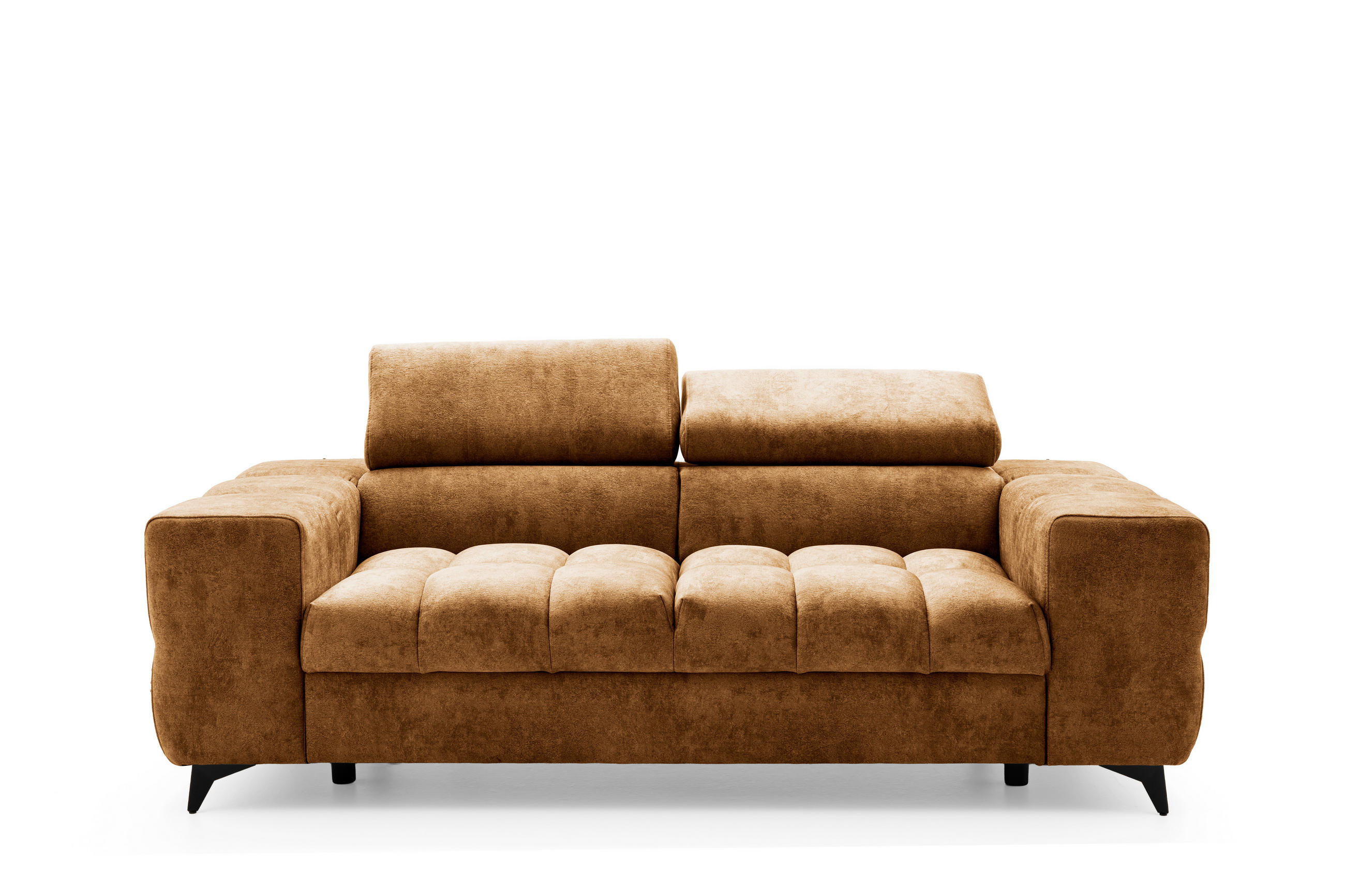 Muffo 2-Sitzer Hellbraun 209x93x100 cm