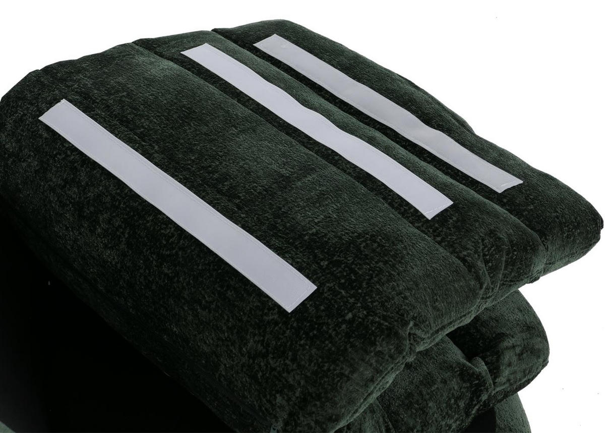 LOUNGESESSEL Green - Grün, Textil (72/91/90cm) - MCW