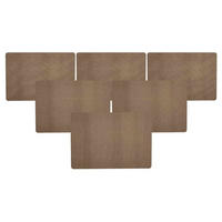 PLATZMATTEN Evara Taupe 43 x 30 cm 6er Set - Taupe, Kunststoff (43/30/0.2cm) - Ritzenhoff Breker