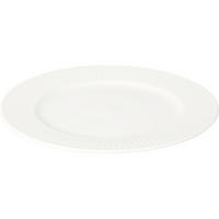 PORZELLANTELLER Weiß 20/20/1,8 cm - Weiß, Keramik (20cm) - Siaki