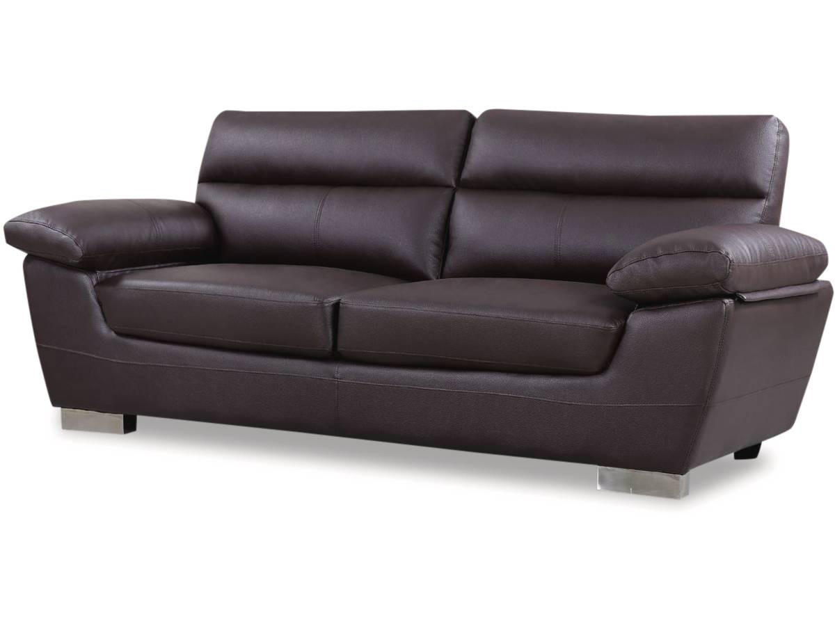 EINZELSOFA dallas Braun - Braun, Textil (88/90/210cm) - Habitat Garten