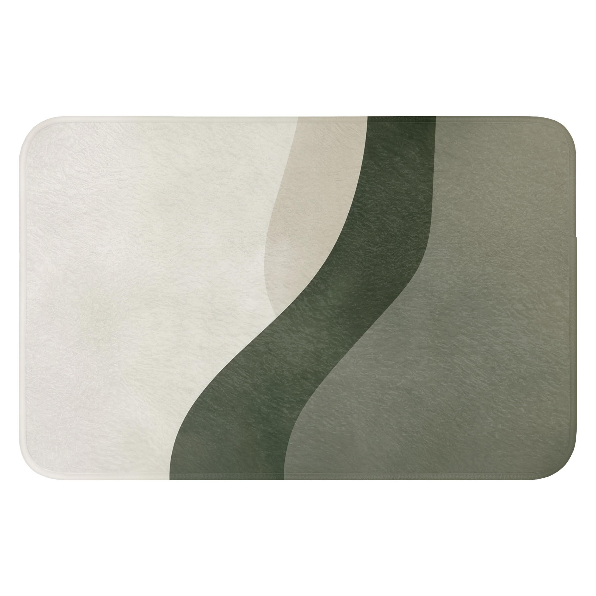 OnlyWow WC PŘEDLOŽKA Japonsko - Zelená - Abstraktní - Moderní 60x40 cm