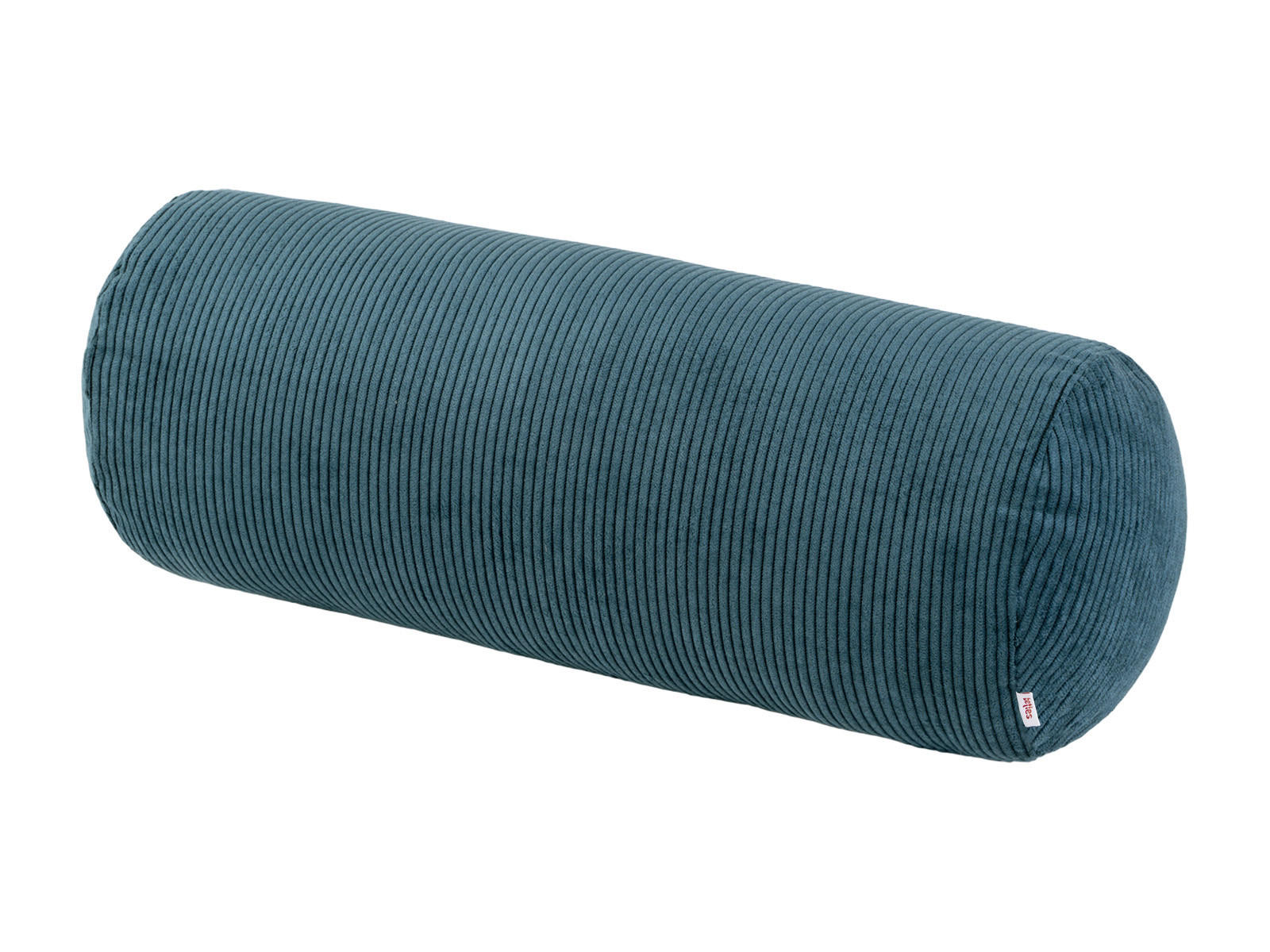 XL-NACKENROLLENHÜLLE HYggelig No.1 nord-blau Cord-Samt 70/25 cm - Blau, Textil (25/70cm) - beties Heimtextil