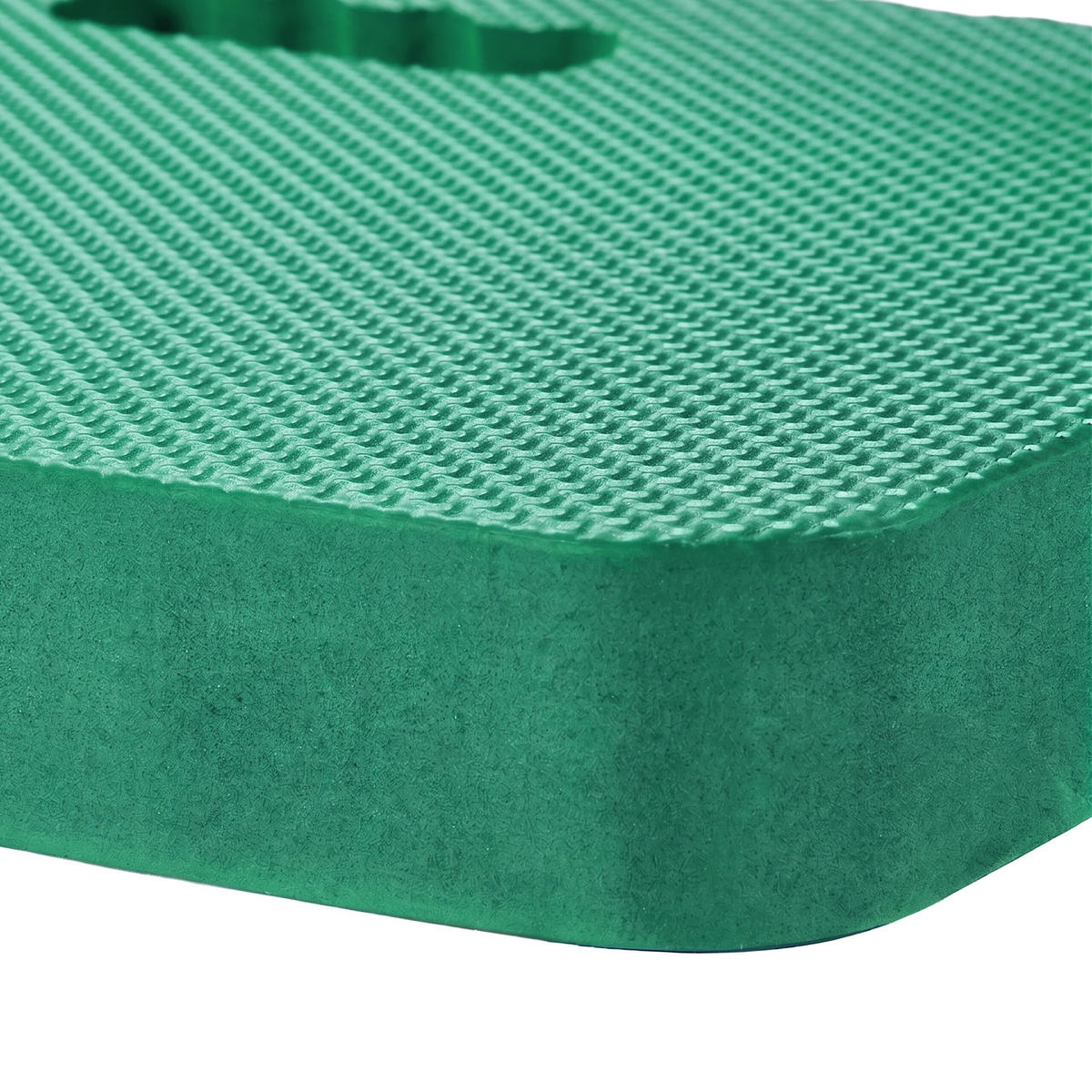 PODLOŽKY na kolená, sada 2 ks - zelená, textil (46/28cm) - Relaxdays