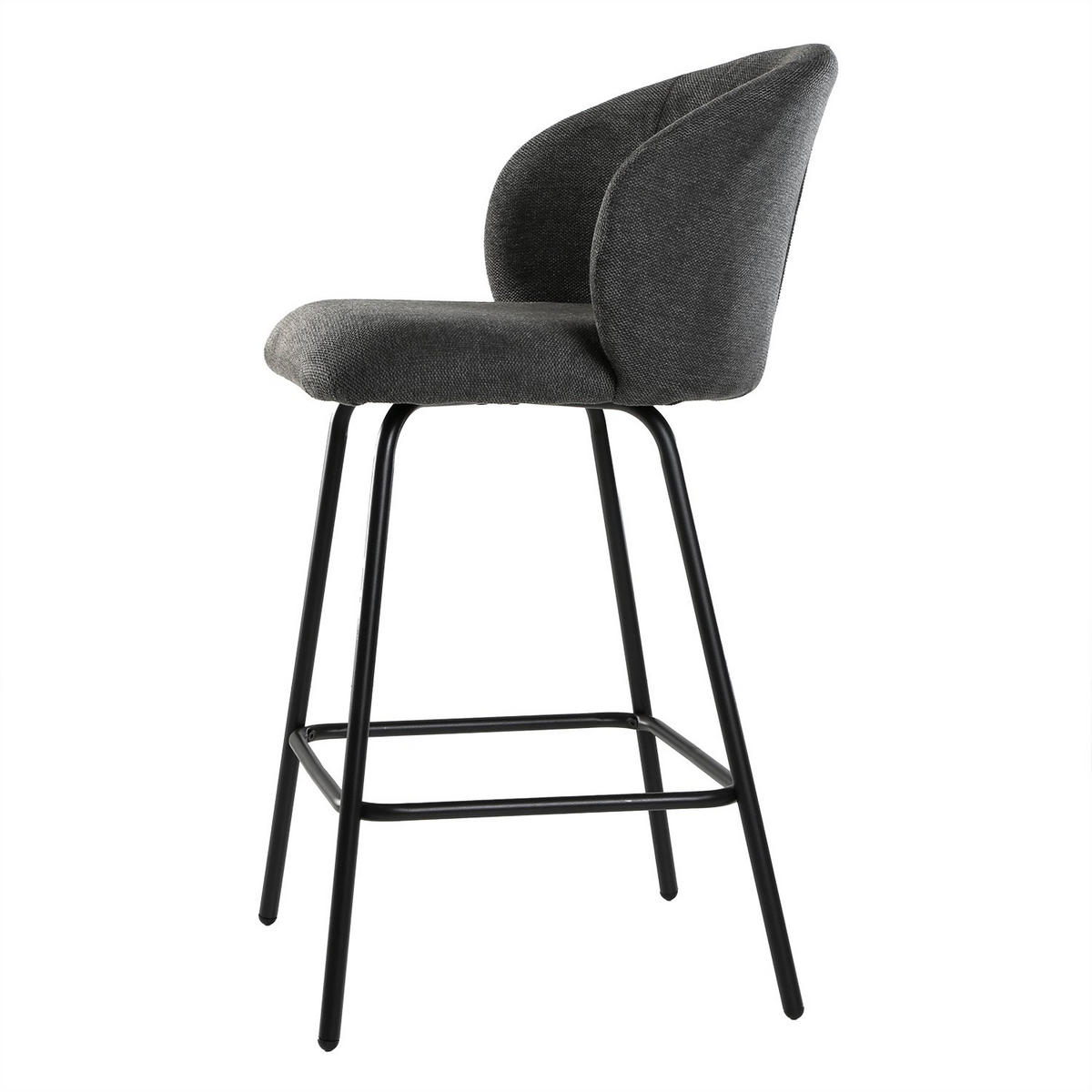 HOCKER 2er-set 89/53/50 cm - Anthrazit, Holzwerkstoff (50/89/51cm) - Calicosy
