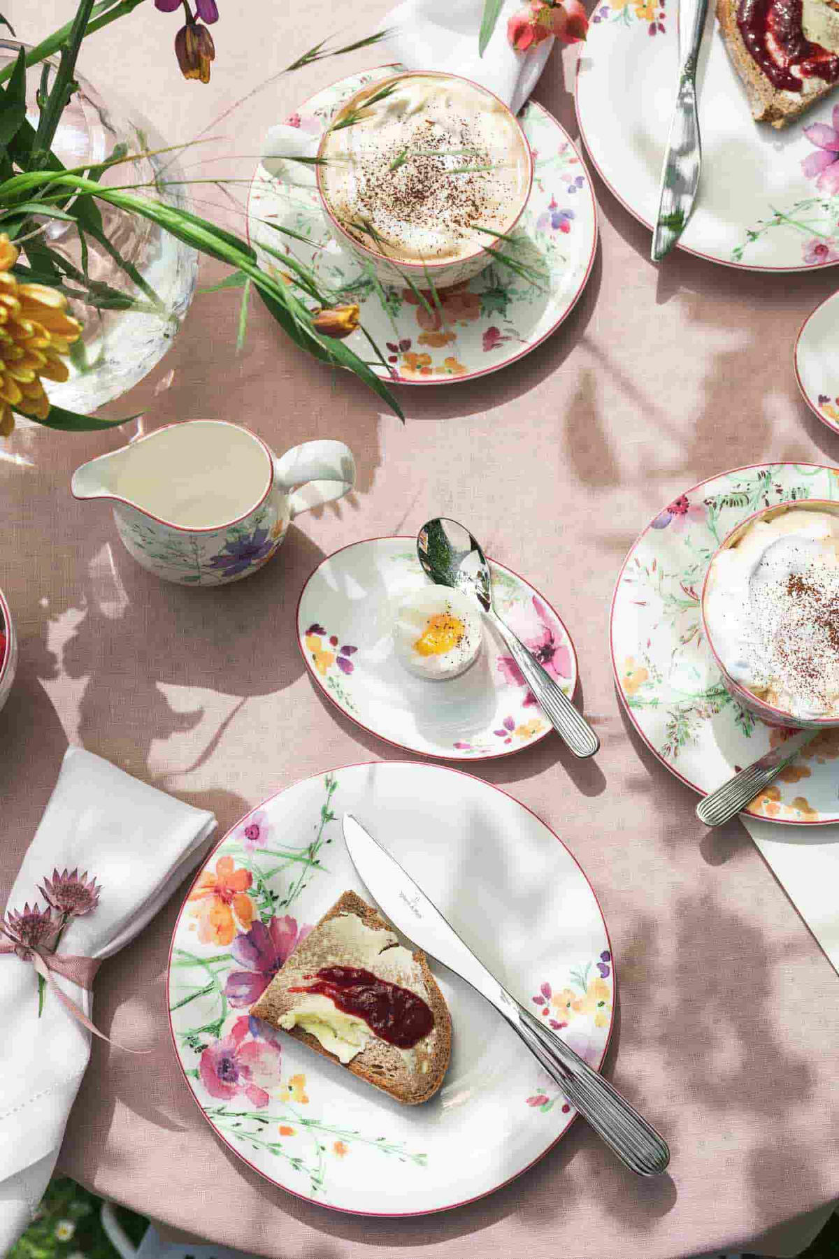 FRÜHSTÜCKSTELLER Mariefleur Basic bunt ø 21 cm 6er Set - Multicolor, Keramik (21cm) - Villeroy & Boch