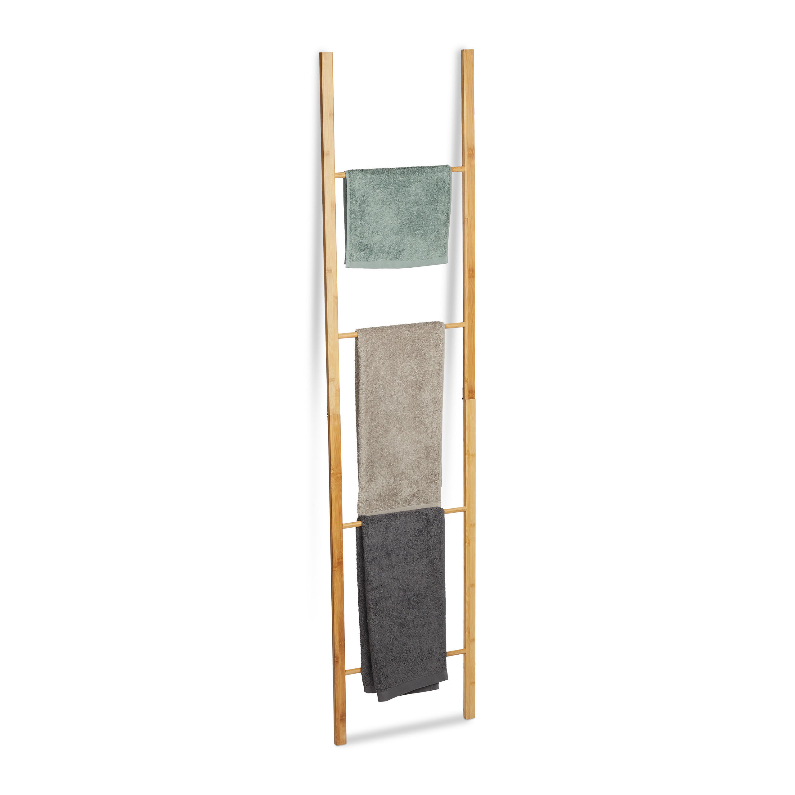 HANDDUKSSTEGE Natur bambu hopf&auml;llbar 180 cm Ljusbrun 180/42/2 cm