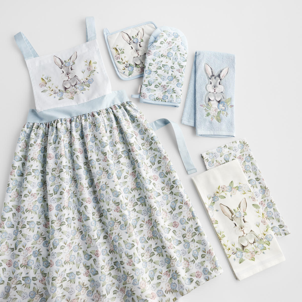 GESCHIRRTUCH Pansilo - Hellblau, Textil (40/60cm) - home&you