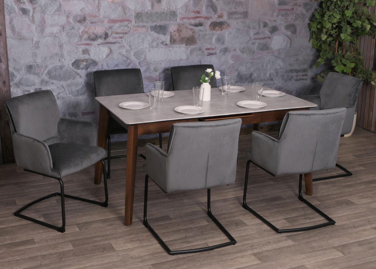 FREISCHWINGER Grau - Grau, Textil (54/89/58cm) - MCW