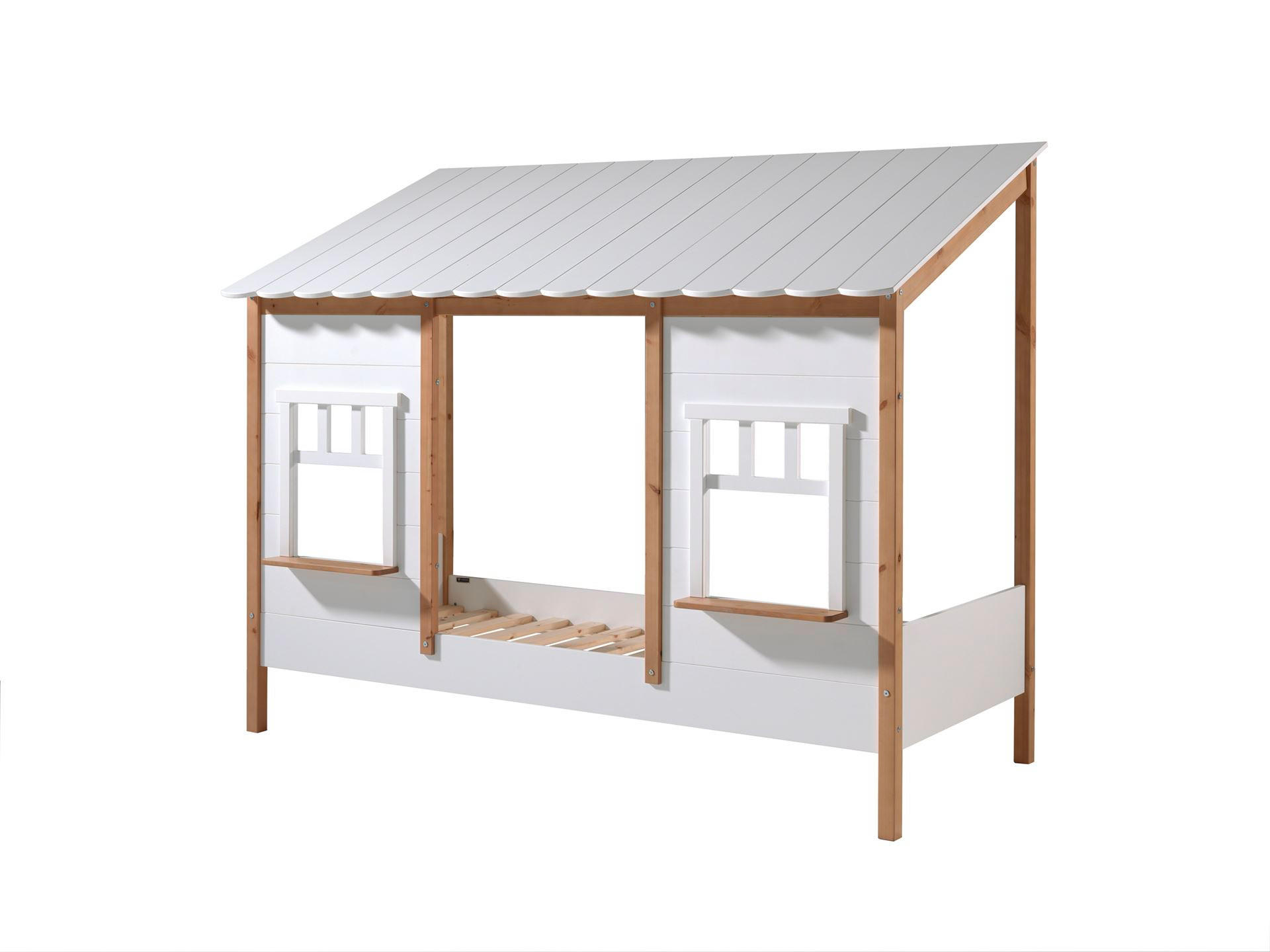 58aufmkessel Landhausbett Weiß 90x200 cm