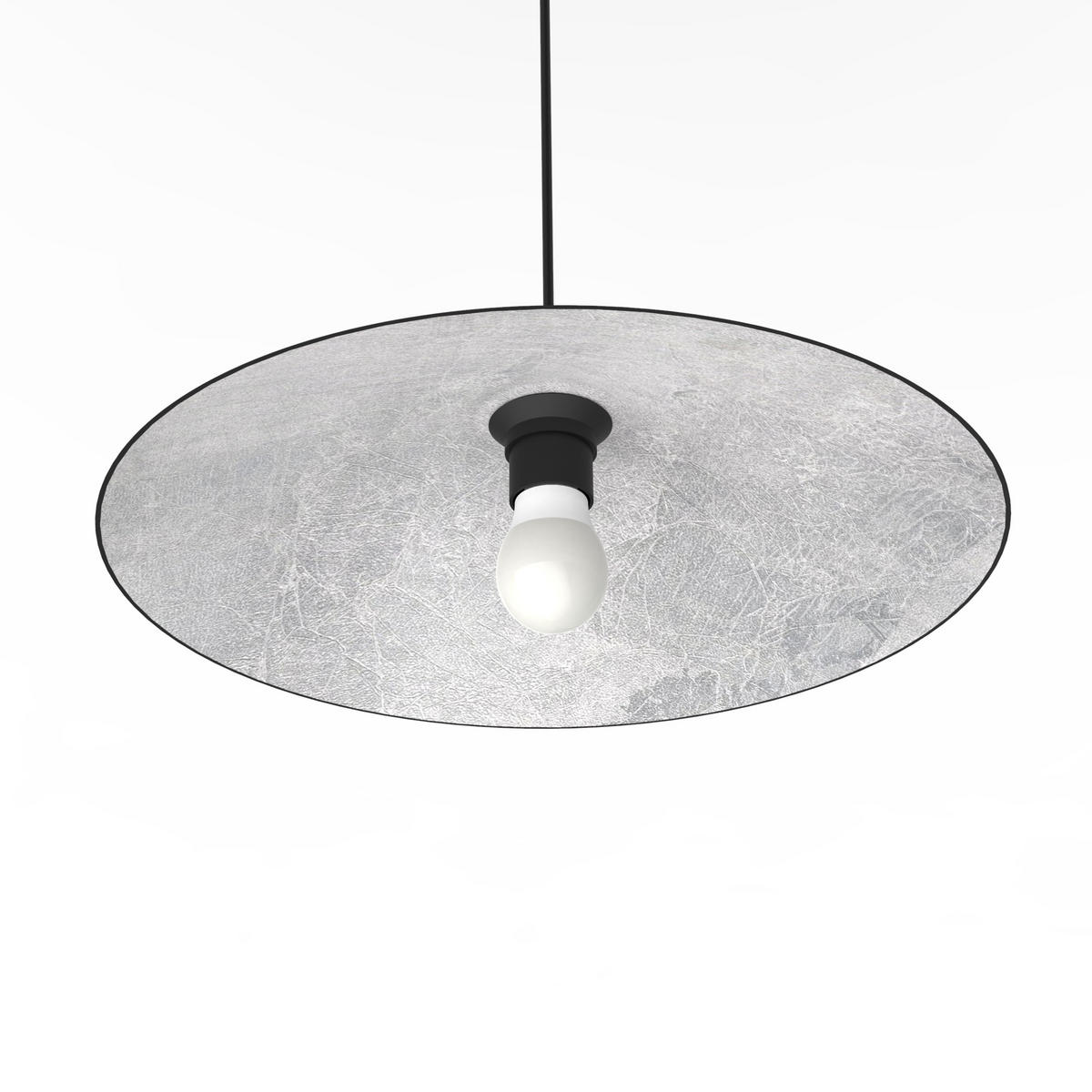 HÄNGELEUCHTE Funnel D40 - Schwarz, Metall (40/40/15cm) - Lumicom