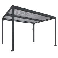 PERGOLA Anthrazit - Anthrazit, Metall (306/224/306cm) - MCW