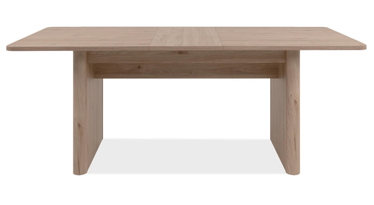 ESSTISCH Hickory Walnuss, Küchentisch ausziehbar 160 - 200 x 90 cm - Walnussfarben, Holzwerkstoff (160/90/75cm) - Furn.Design