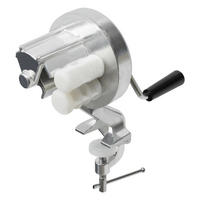 NUDELMASCHINE Manuell Gnocchi Cavatelli Spaghetti Pasta - Silberfarben, Metall (1/1/1cm) - Bextcok