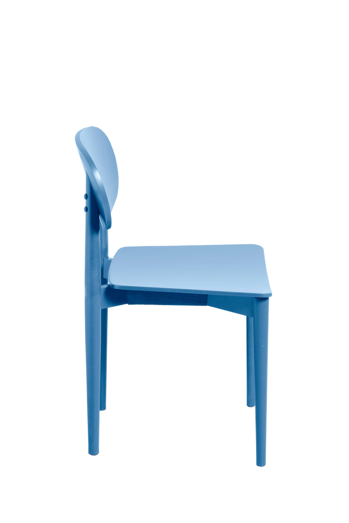 STUHL aus massivem Buchenholz in Cornish-Blau SANDRO - Hellblau, Holz (43/80/50cm) - RNT By Really Nice Things