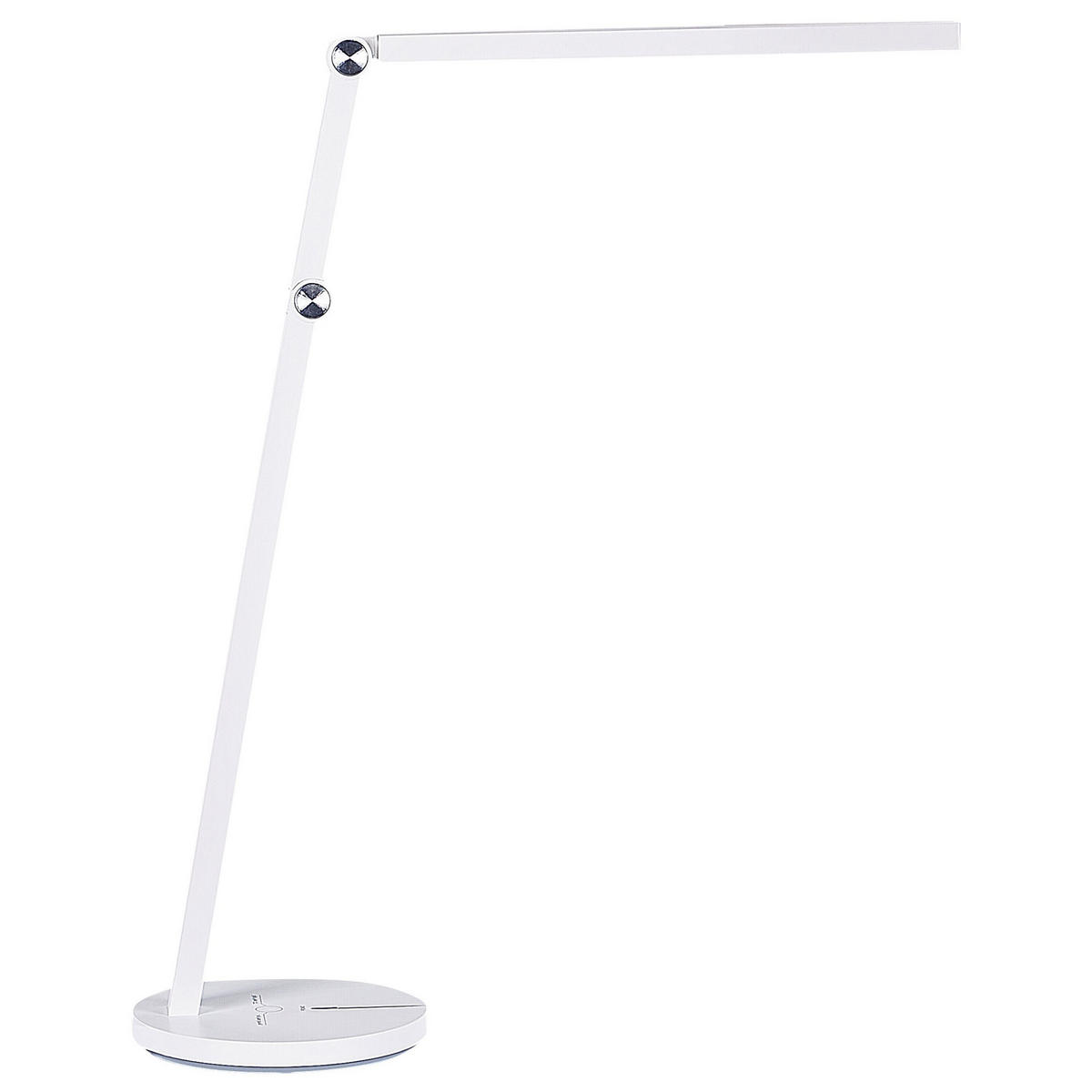 SCHREIBTISCHLAMPE Dorado 17/32/48 cm - Weiß, Kunststoff (17/32/48cm) - Beliani
