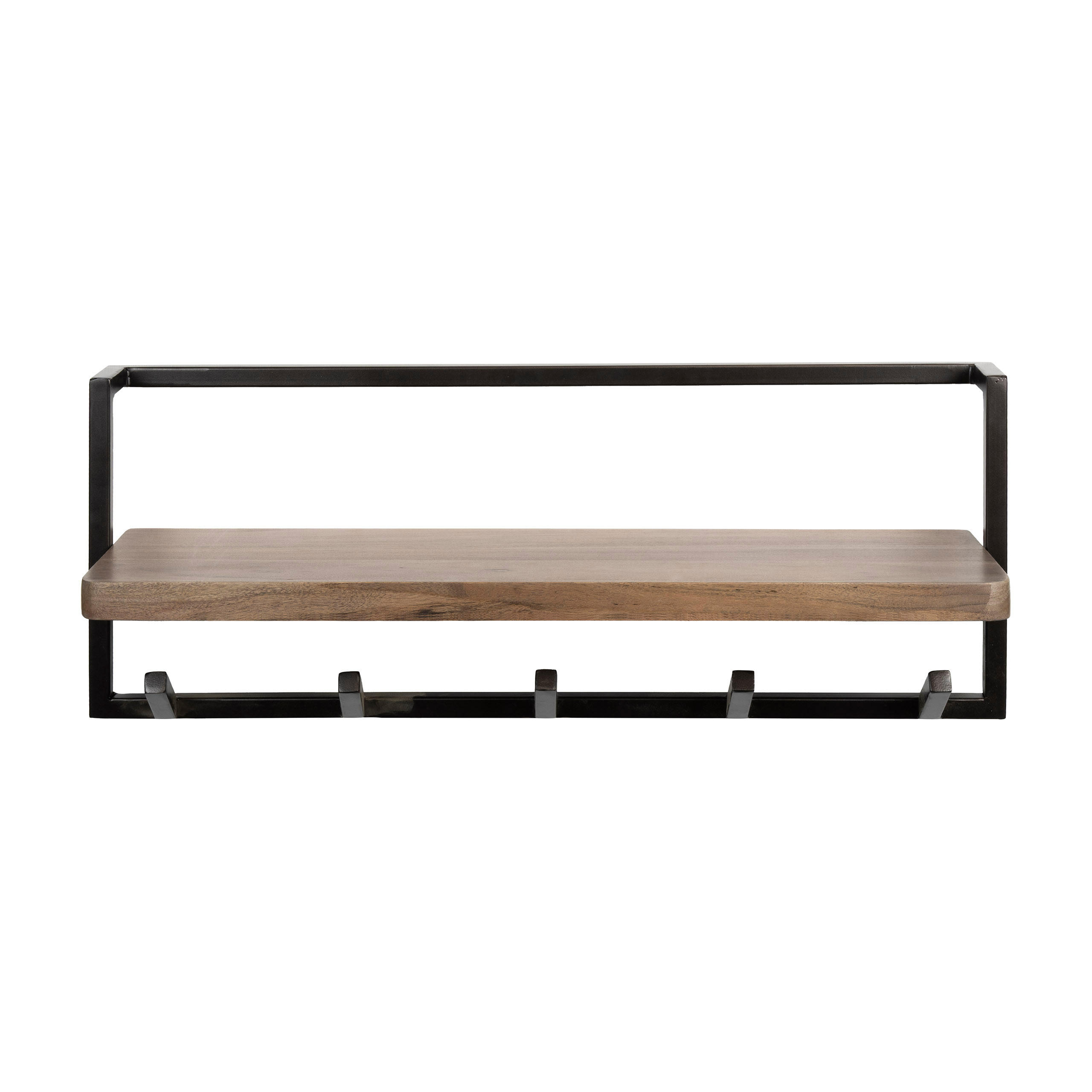 Hoyz Collection Wandgarderobe Braun 85x32x25 cm
