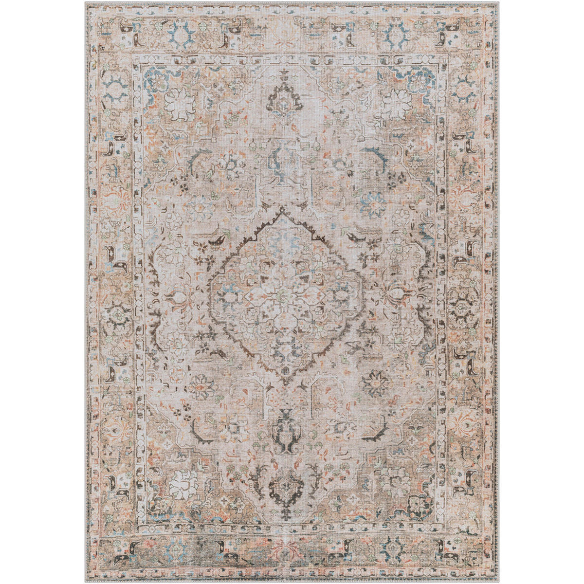 TEPPICH Maschinenwaschbar 200/275 cm Rosa - Pink, Naturmaterialien/Textil (200/275cm) - LIVABLISS